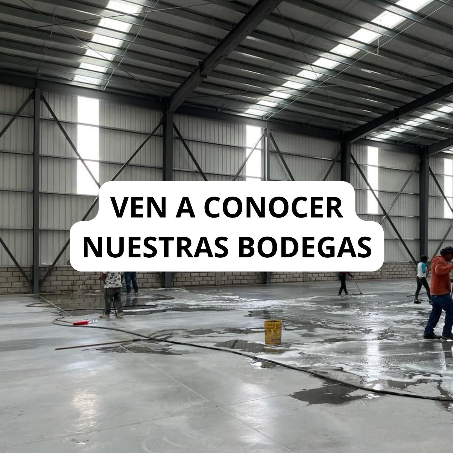 Bodega Pre-fabricada de acero -COTIZA TU BODEGA CON TUS PROPIAS MEDIDAS