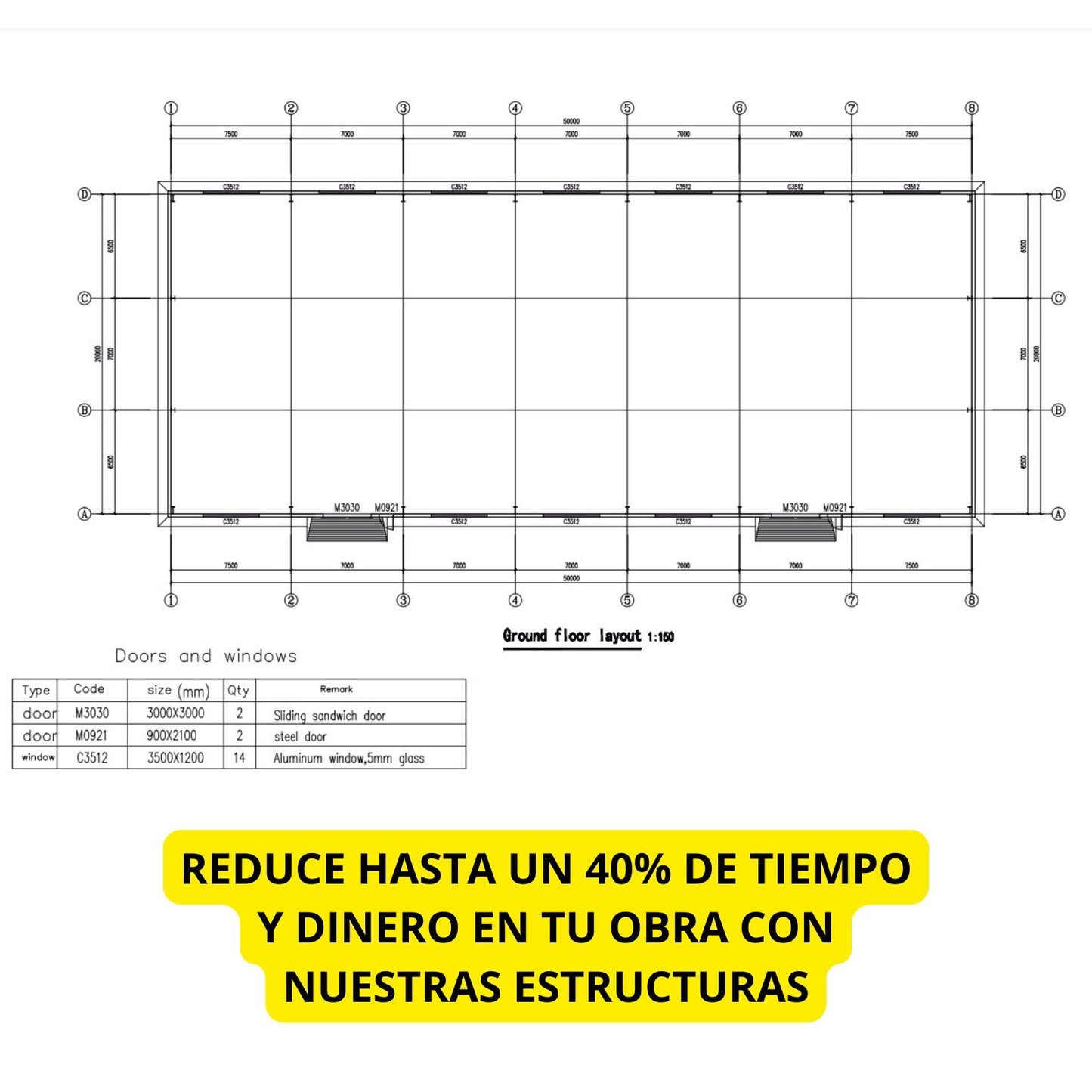 Bodega Pre-fabricada de acero -COTIZA TU BODEGA CON TUS PROPIAS MEDIDAS