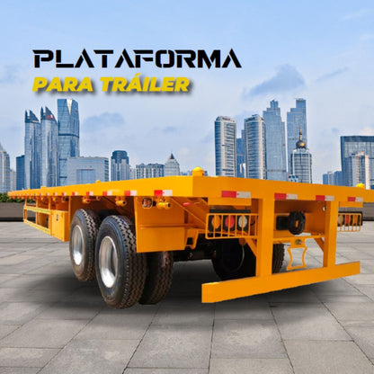 Plataforma Trailers 40 Pies: Solución Robusta 2024