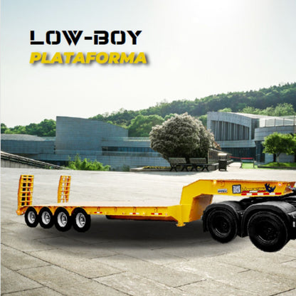 Remolque Low-boy De Alta Capacidad Para Transporte, 2024