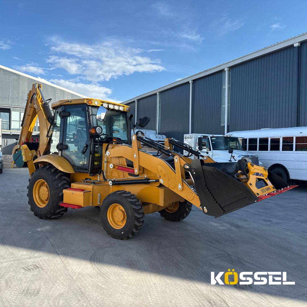 Retroexcavadora Rennuo 2025, Cabina Cerrada