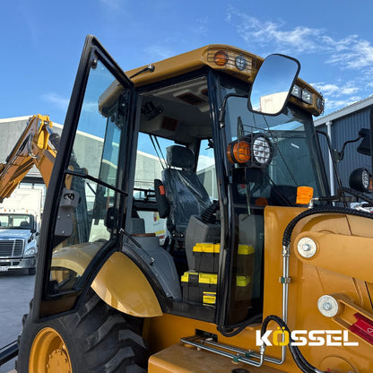 Retroexcavadora Rennuo 2025, Cabina Cerrada