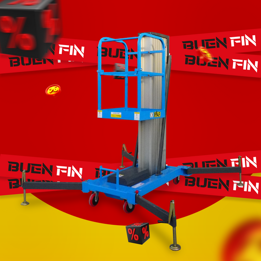 Plataforma De Elevación Mástil Vertical 11.7 M