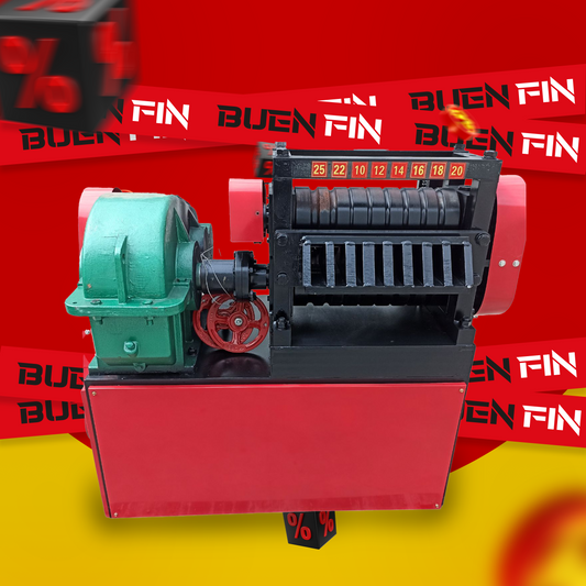 Enderezadora De Varilla Fijo Dlx (10 - 25 Mm)