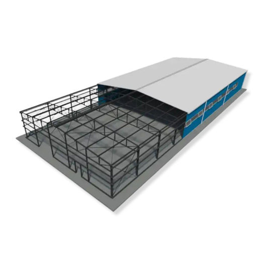Bodega Pre-fabricada de acero -COTIZA TU BODEGA CON TUS PROPIAS MEDIDAS