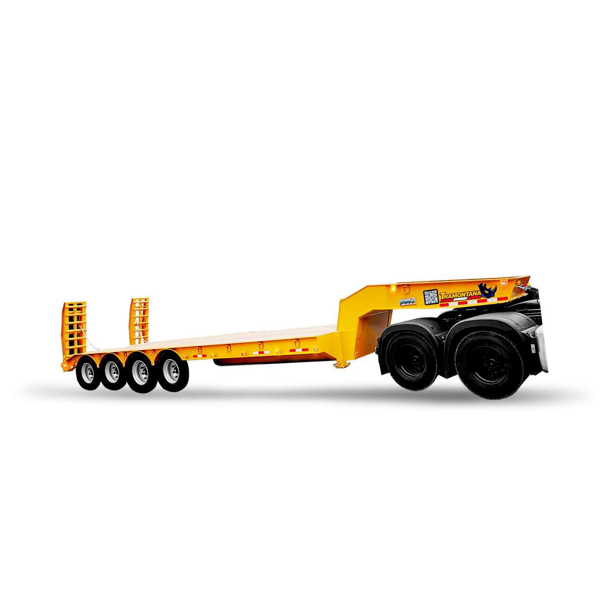 Remolque Low-boy De Alta Capacidad Para Transporte, 2024
