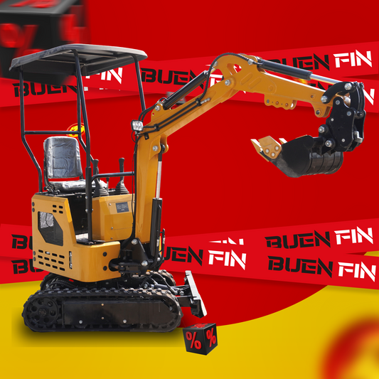 Mini excavadora Nueva 1 Ton Kossel Con Accesorio
